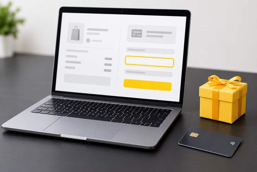 Promo code box highlighted on a checkout page